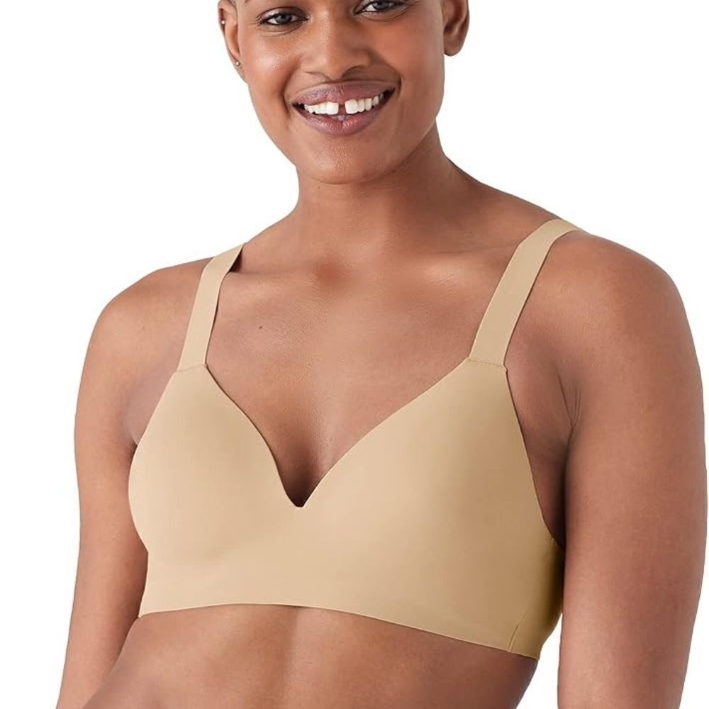 True & Co Womens True Body Push Up Wirefree T-Shirt Bra size 34DD